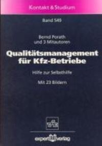 Cover: 9783816913290 | Qualitätsmanagement für Kfz-Betriebe | Bernd Porath | Taschenbuch