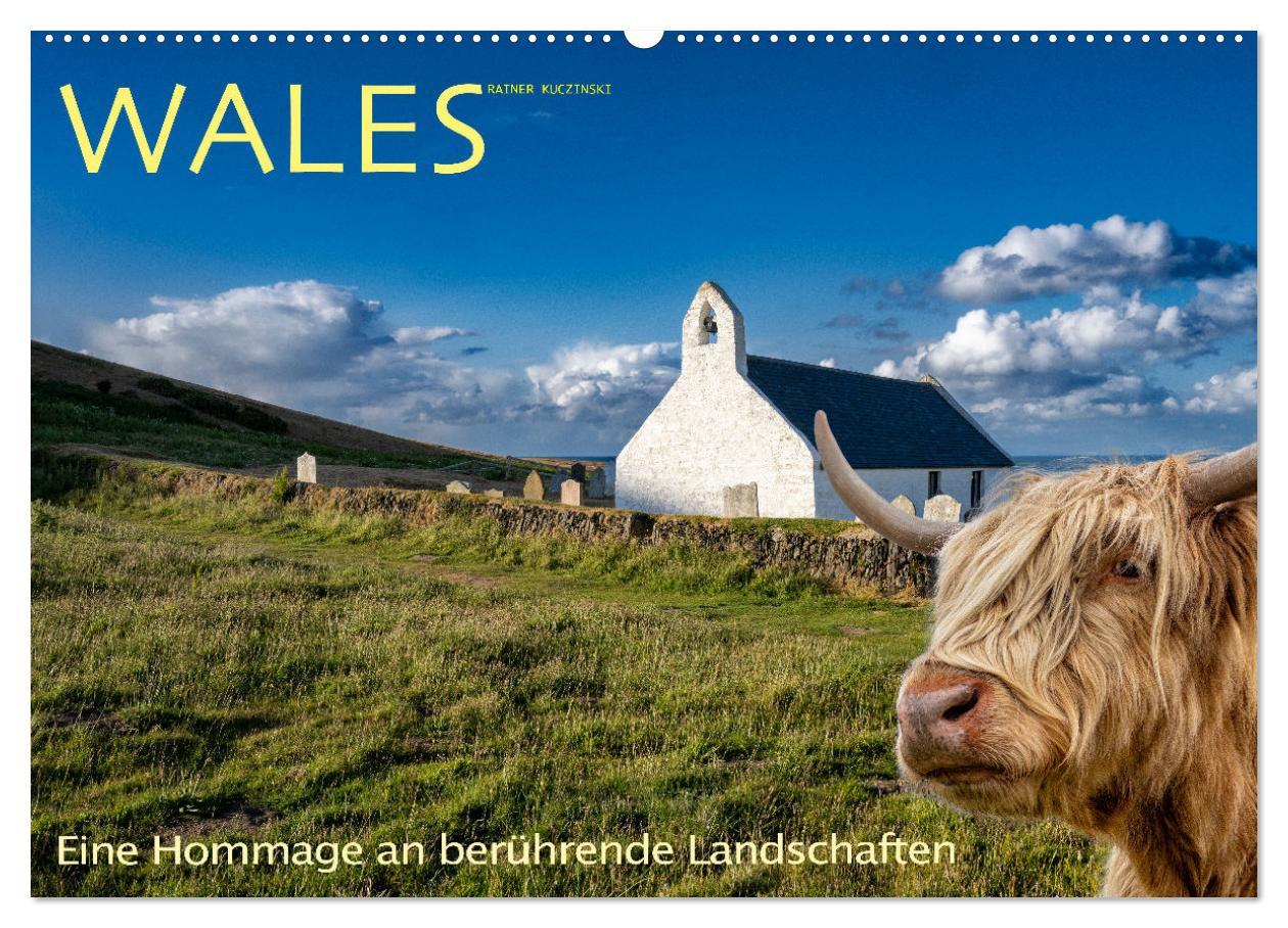 Cover: 9783383914270 | Wales - Eine Hommage an berührende Landschaften (Wandkalender 2025...