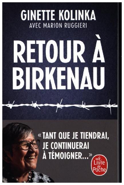 Cover: 9782253101307 | Retour à Birkenau | Ginette Kolinka | Taschenbuch | Französisch | 2020