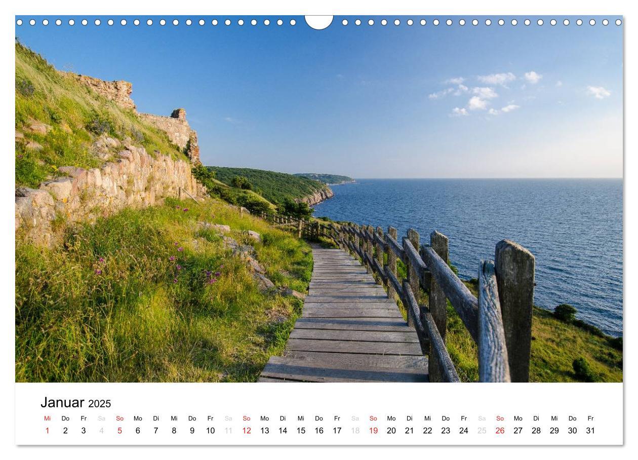 Bild: 9783435760022 | Bornholm (Wandkalender 2025 DIN A3 quer), CALVENDO Monatskalender | de