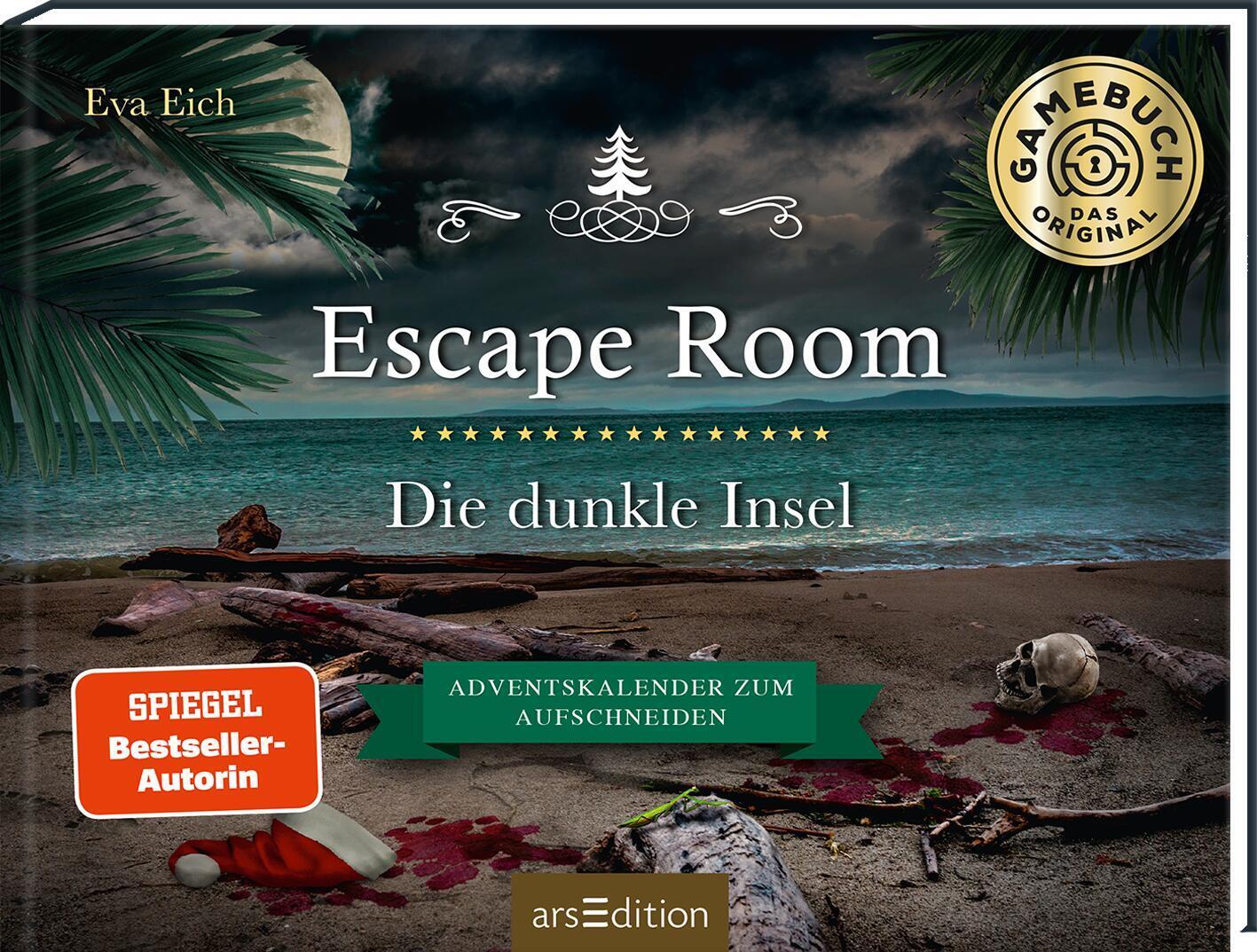 Cover: 9783845842240 | Escape Room. Die dunkle Insel | Adventskalender zum Aufschneiden