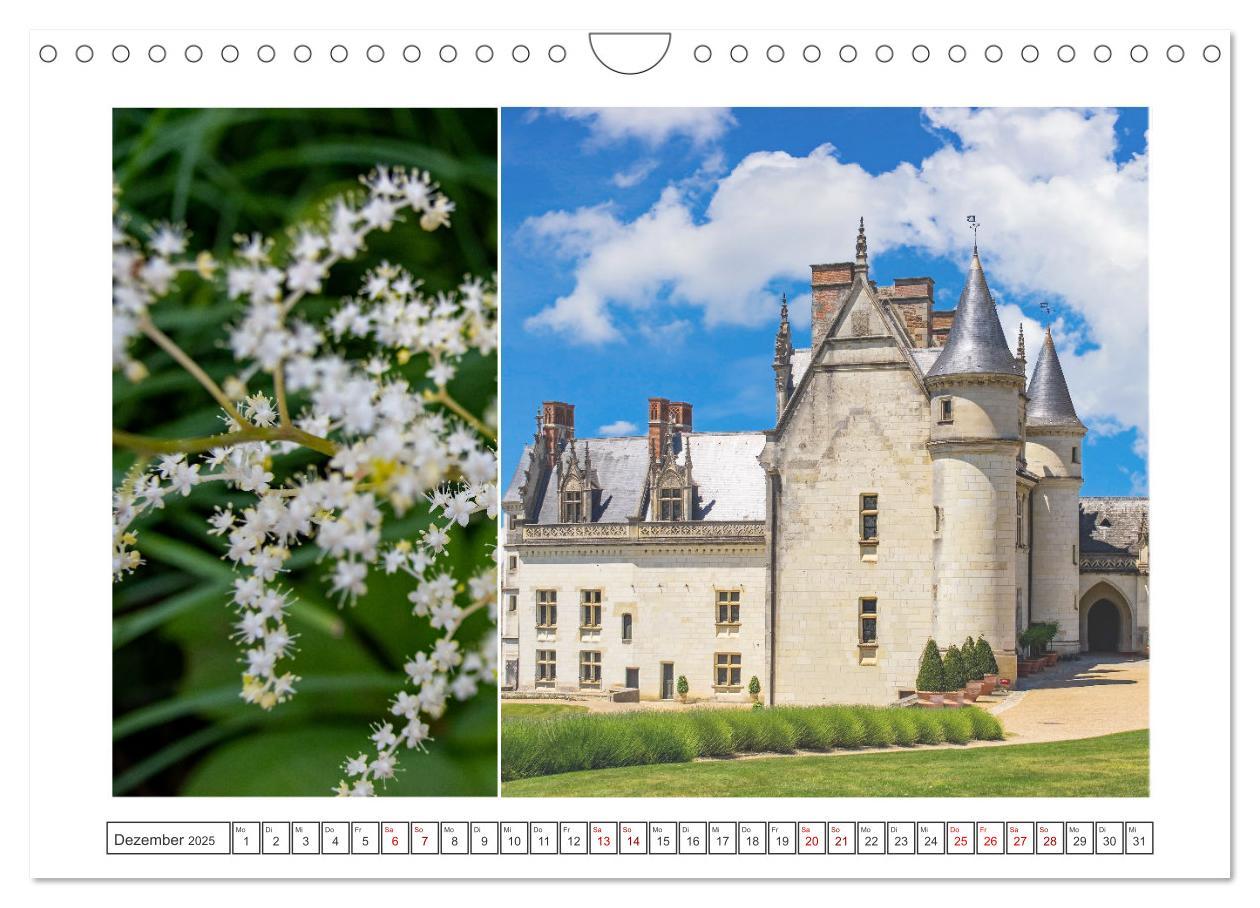 Bild: 9783383850653 | Schlösser der Loire - Romantik Pur (Wandkalender 2025 DIN A4 quer),...