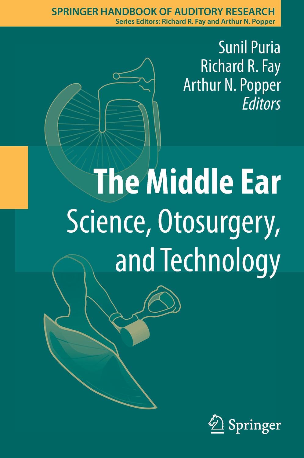 Cover: 9781461465904 | The Middle Ear | Science, Otosurgery, and Technology | Puria (u. a.)