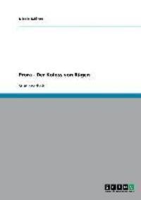 Cover: 9783638842433 | Prora - Der Koloss von Rügen | Nicole Käßner | Taschenbuch | Paperback
