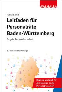 Cover: 9783802918742 | Leitfaden für Personalräte Baden-Württemberg | Helmuth Wolf | Buch