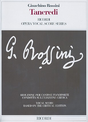 Cover: 9788875925185 | Tancredi | Gioachino Rossini | Klavierauszug | 1997 | Ricordi