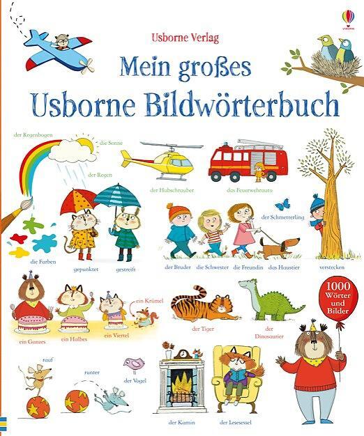 Cover: 9781782321187 | Mein großes Usborne Bildwörterbuch | Mairi Mackinnon | Buch | Deutsch