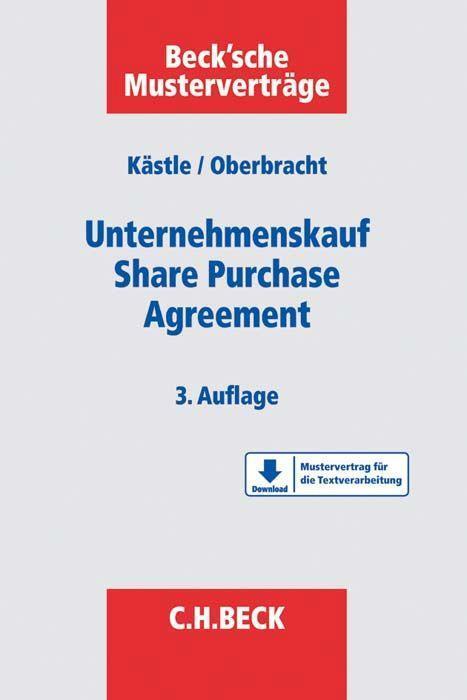 Cover: 9783406697104 | Unternehmenskauf - Share Purchase Agreement | Florian Kästle (u. a.)