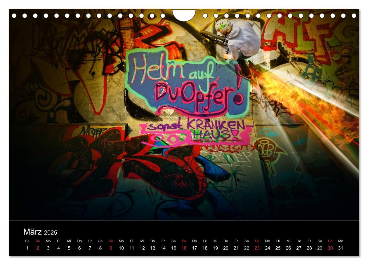 Bild: 9783435614608 | BMX My Life (Wandkalender 2025 DIN A4 quer), CALVENDO Monatskalender