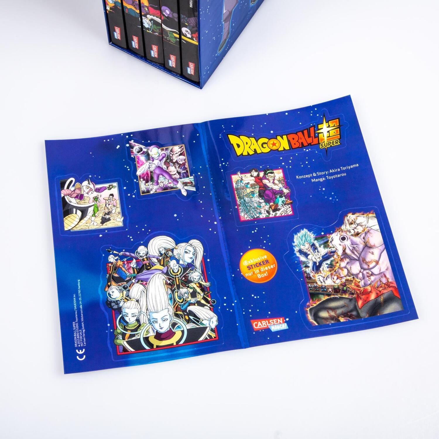 Bild: 9783551731395 | Dragon Ball Super Bände 6-10 im Sammelschuber mit Extra | Taschenbuch