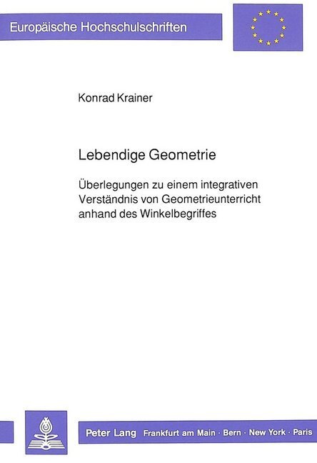 Cover: 9783631423851 | Lebendige Geometrie | Konrad Krainer | Taschenbuch | Deutsch