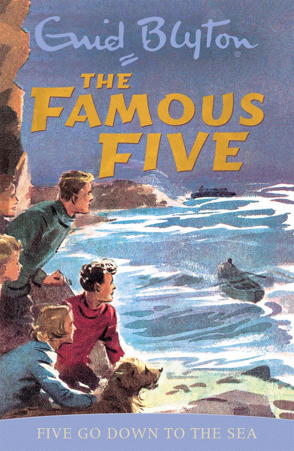 Cover: 9780340681176 | Famous Five: Five Go Down To The Sea | Book 12 | Enid Blyton | Buch