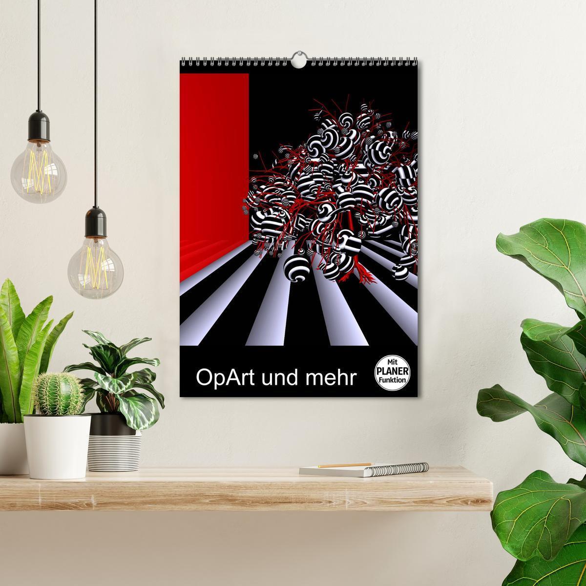 Bild: 9783457009994 | OpArt und mehr (Wandkalender 2025 DIN A3 hoch), CALVENDO...