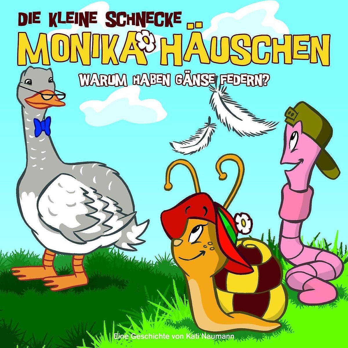 Cover: 9783829121187 | Die kleine Schnecke Monika Häuschen 02. Warum haben Gänse Federn? | CD