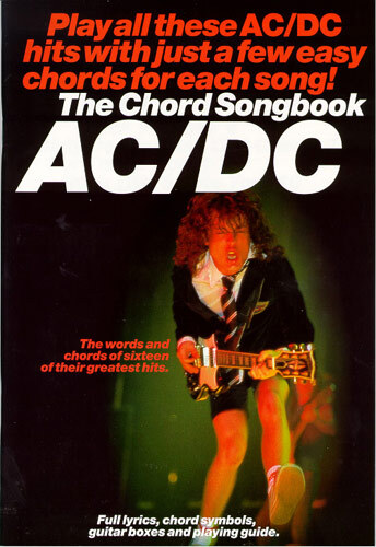 Cover: 9780711981096 | The Chord Songbook: AC/DC | Songbuch (Gitarre) | Buch