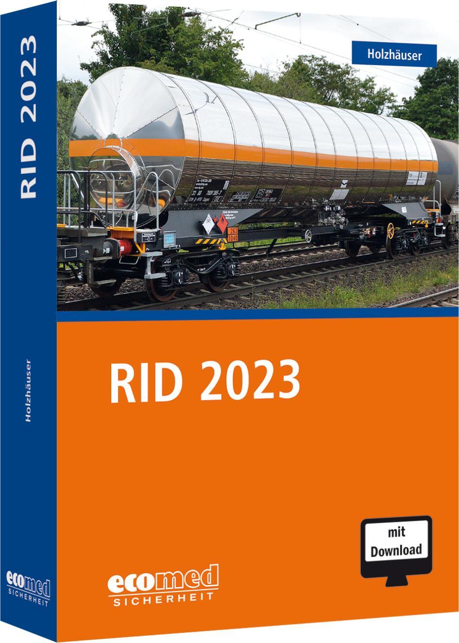 Cover: 9783609695433 | RID 2023 | Jörg Holzhäuser | Bundle | ecomed Sicherheit | Deutsch