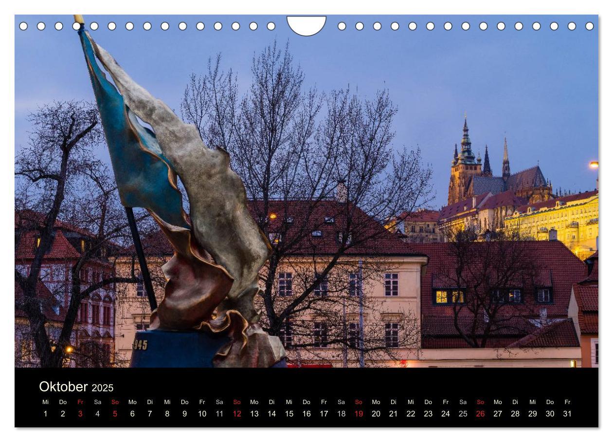 Bild: 9783435821303 | Prag - die goldene Stadt (Wandkalender 2025 DIN A4 quer), CALVENDO...