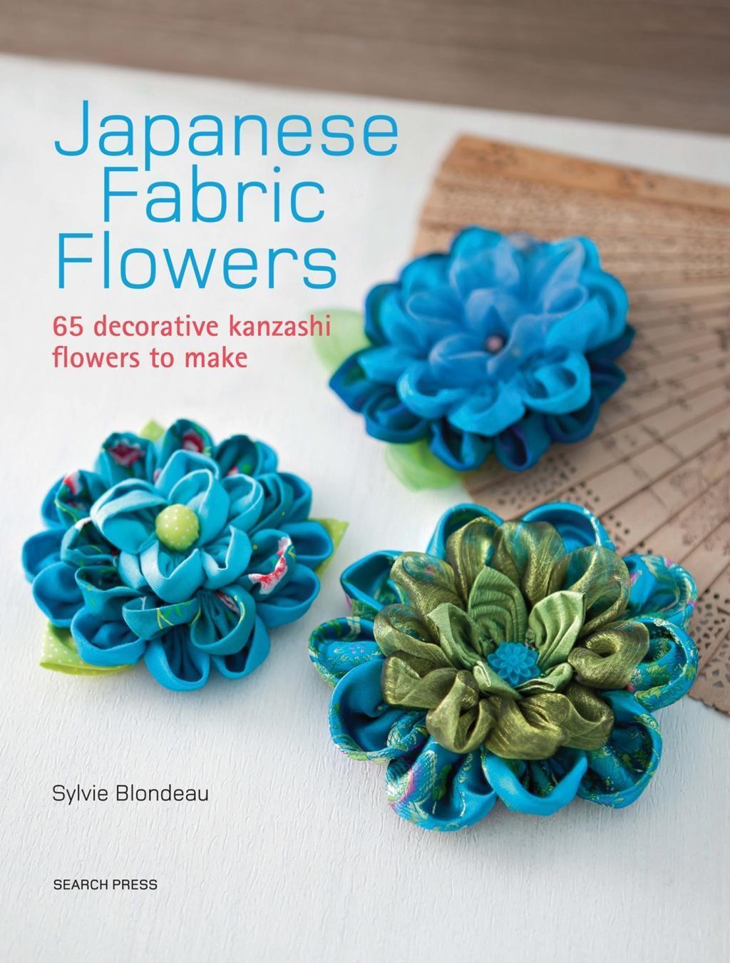 Cover: 9781782212287 | Japanese Fabric Flowers | 65 Decorative Kanzashi Flowers to Make