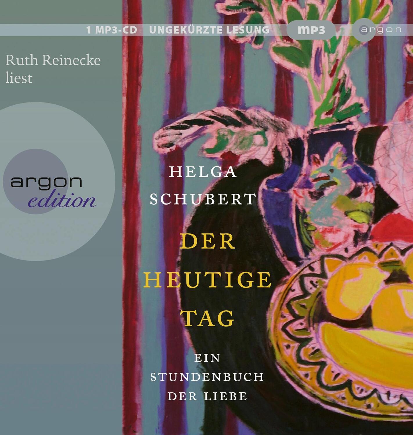 Cover: 9783839820490 | Der heutige Tag | Ein Stundenbuch der Liebe | Helga Schubert | MP3