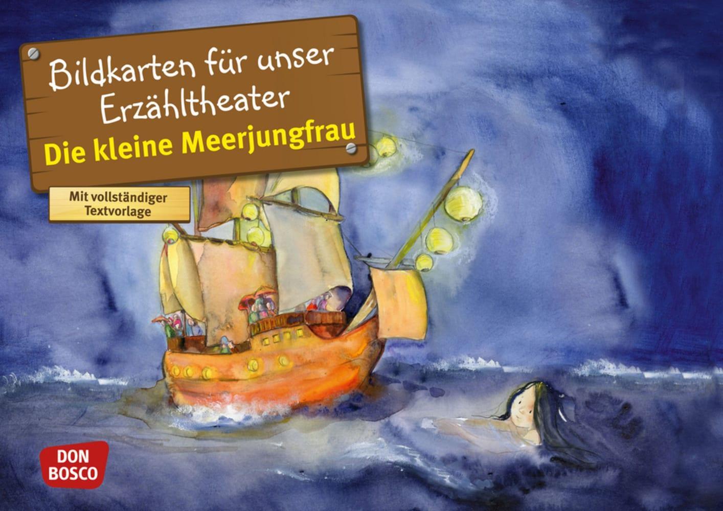 Cover: 4260179514081 | Die kleine Meerjungfrau. Kamishibai Bildkartenset | Andersen | Box