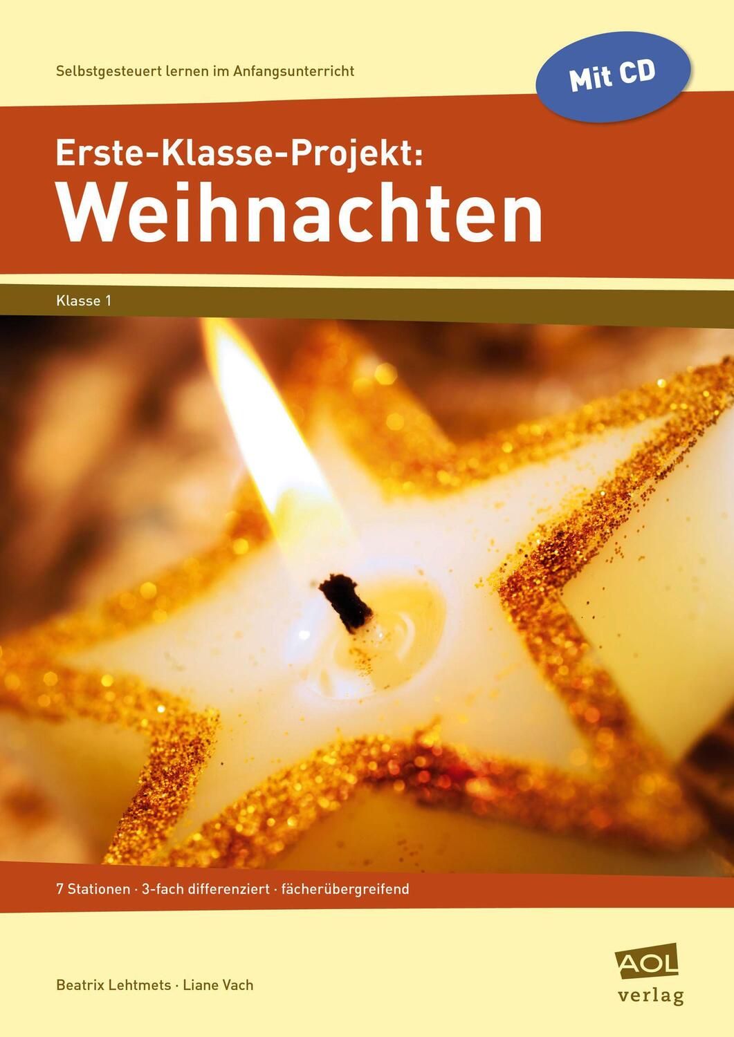 Cover: 9783403102984 | Erste-Klasse-Projekt: Weihnachten | Liane Vach (u. a.) | Taschenbuch