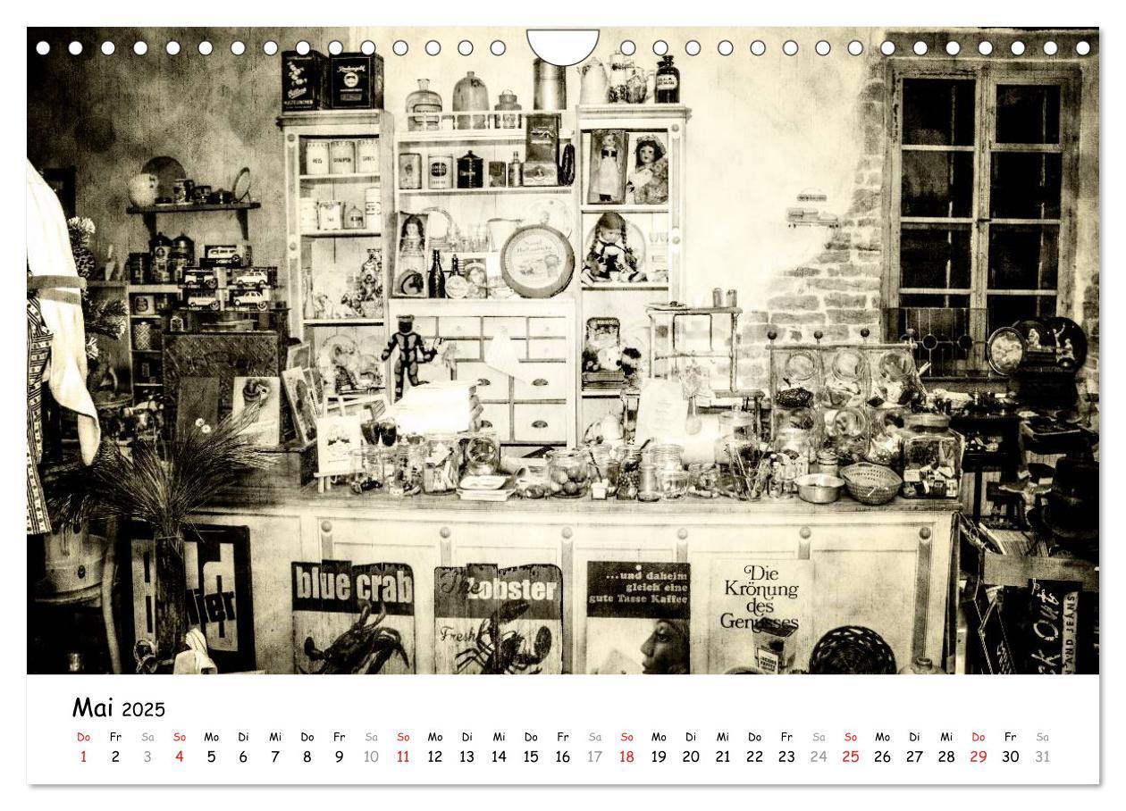 Bild: 9783435739530 | Retro (Wandkalender 2025 DIN A4 quer), CALVENDO Monatskalender | 2025