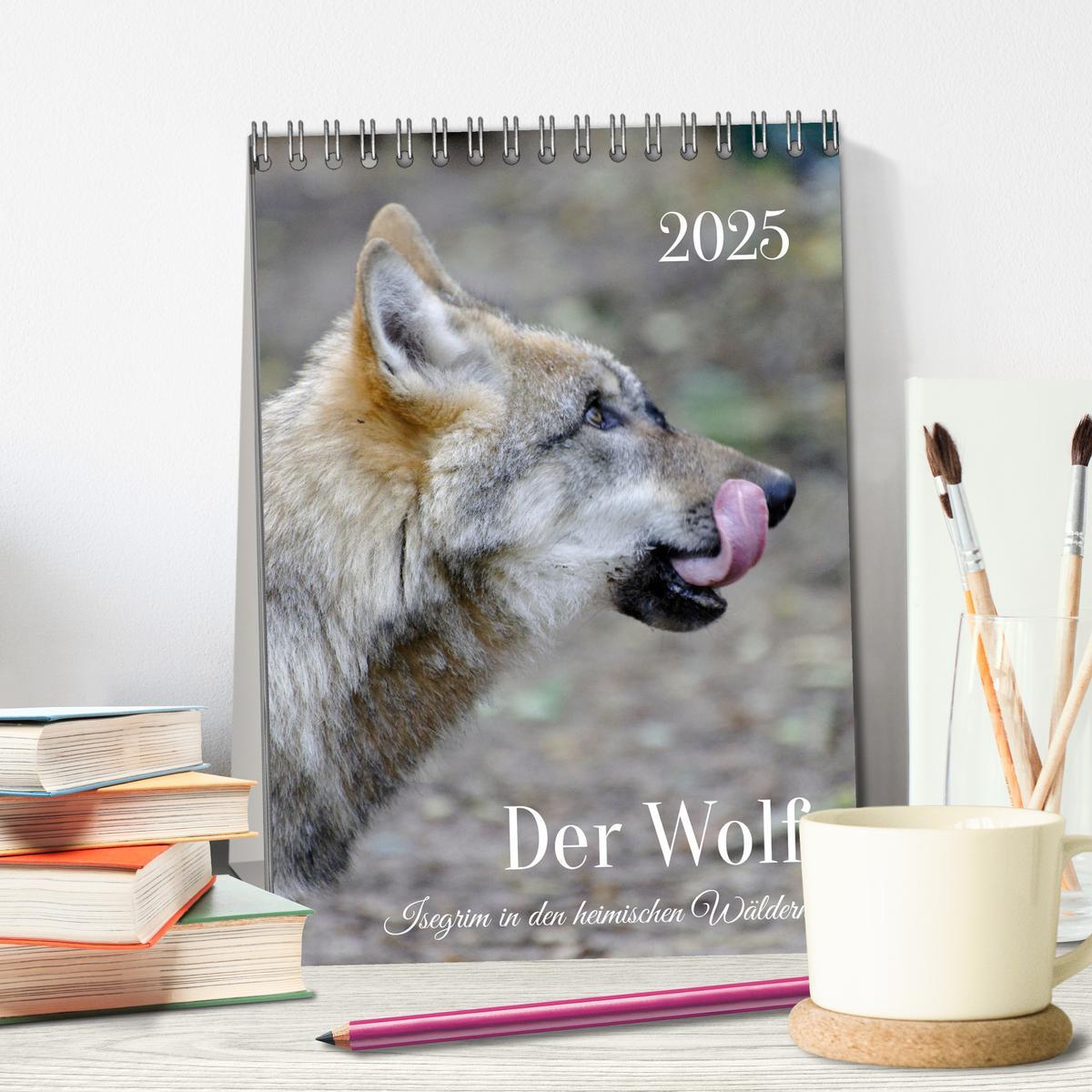 Bild: 9783435882335 | Der Wolf - Isegrim in den heimischen Wäldern - Kalender 2025...