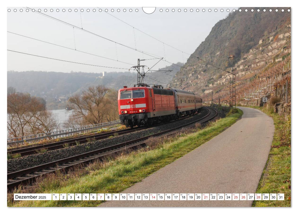 Bild: 9783435704477 | Eisenbahn an Rhein und Mosel 2025 (Wandkalender 2025 DIN A3 quer),...