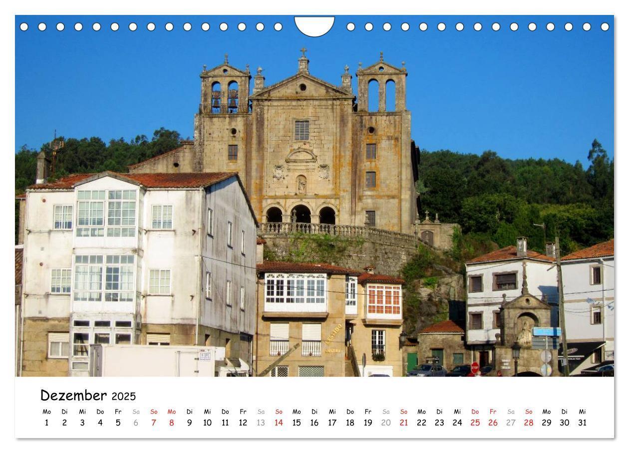 Bild: 9783435558391 | Camino Portugues - Jakobsweg (Wandkalender 2025 DIN A4 quer),...