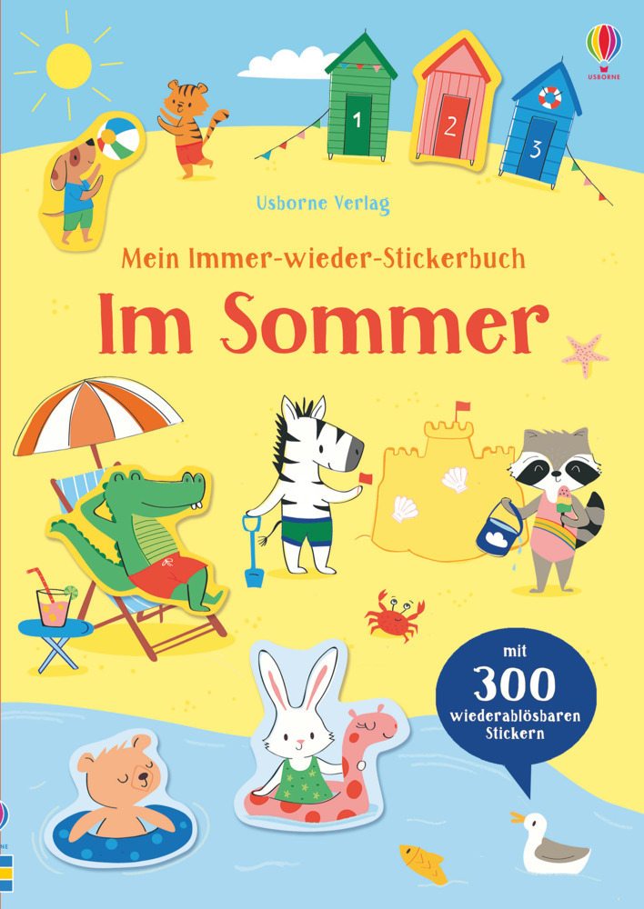 Cover: 9781789411003 | Mein Immer-wieder-Stickerbuch - Im Sommer | Hannah Watson | Buch
