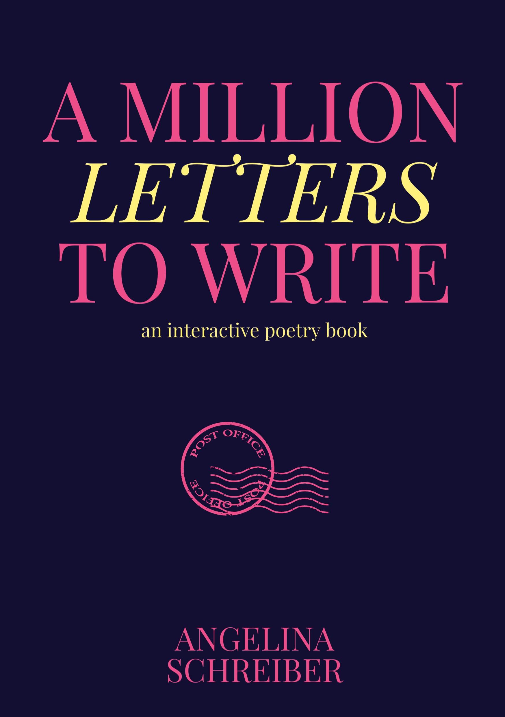 Cover: 9783769317091 | A Million Letters to Write | Angelina Schreiber | Taschenbuch | 2024