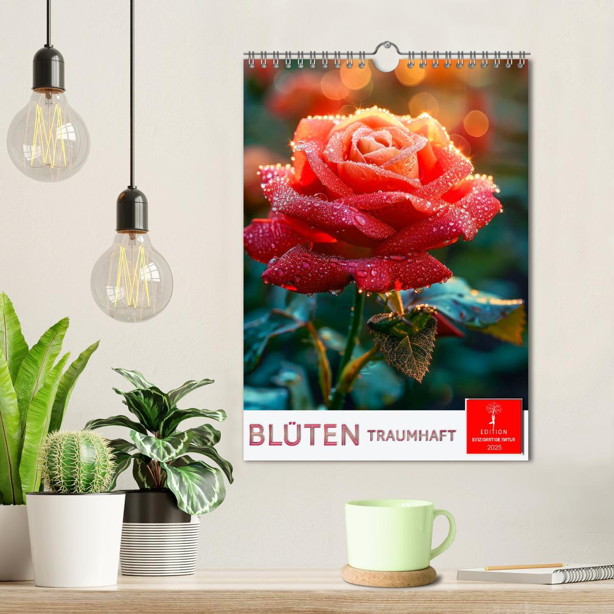 Bild: 9783457139066 | Blüten traumhaft (Wandkalender 2025 DIN A4 hoch), CALVENDO...