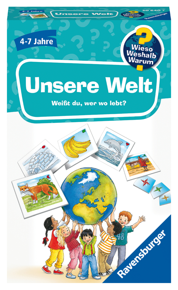 Cover: 4005556206407 | Ravensburger Wieso? Weshalb? Warum? Kinderspiel Unsere Welt, 20640,...