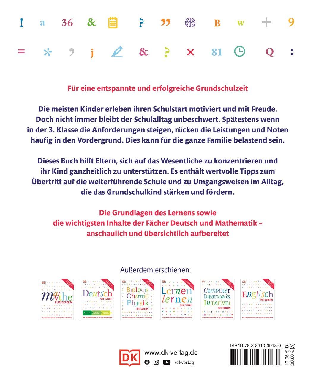 Rückseite: 9783831039180 | Grundschule für Eltern: Lernen lernen, Deutsch &amp; Mathe, Fit für den...