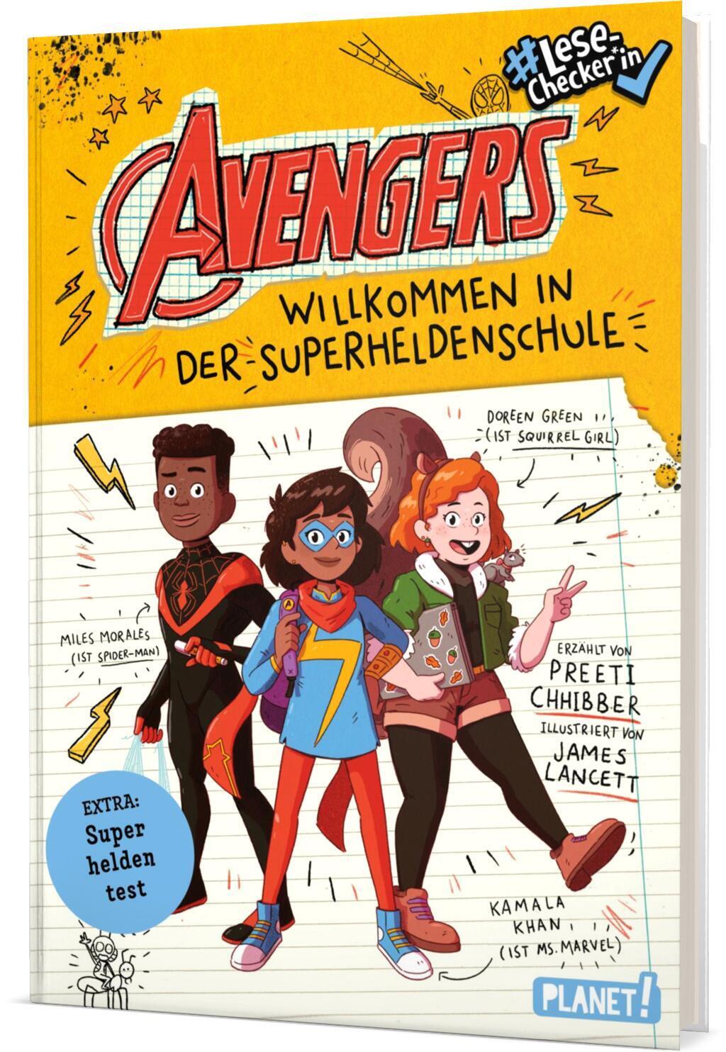 Cover: 9783522507356 | Avengers 1: Willkommen in der Superheldenschule | Preeti Chhibber