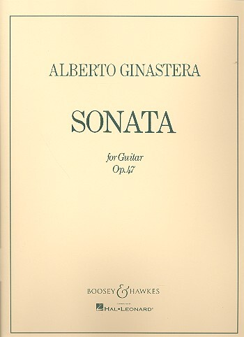 Cover: 9790051390038 | Guitar Sonata op. 47 | Alberto Ginastera | Buch | Boosey and Hawkes