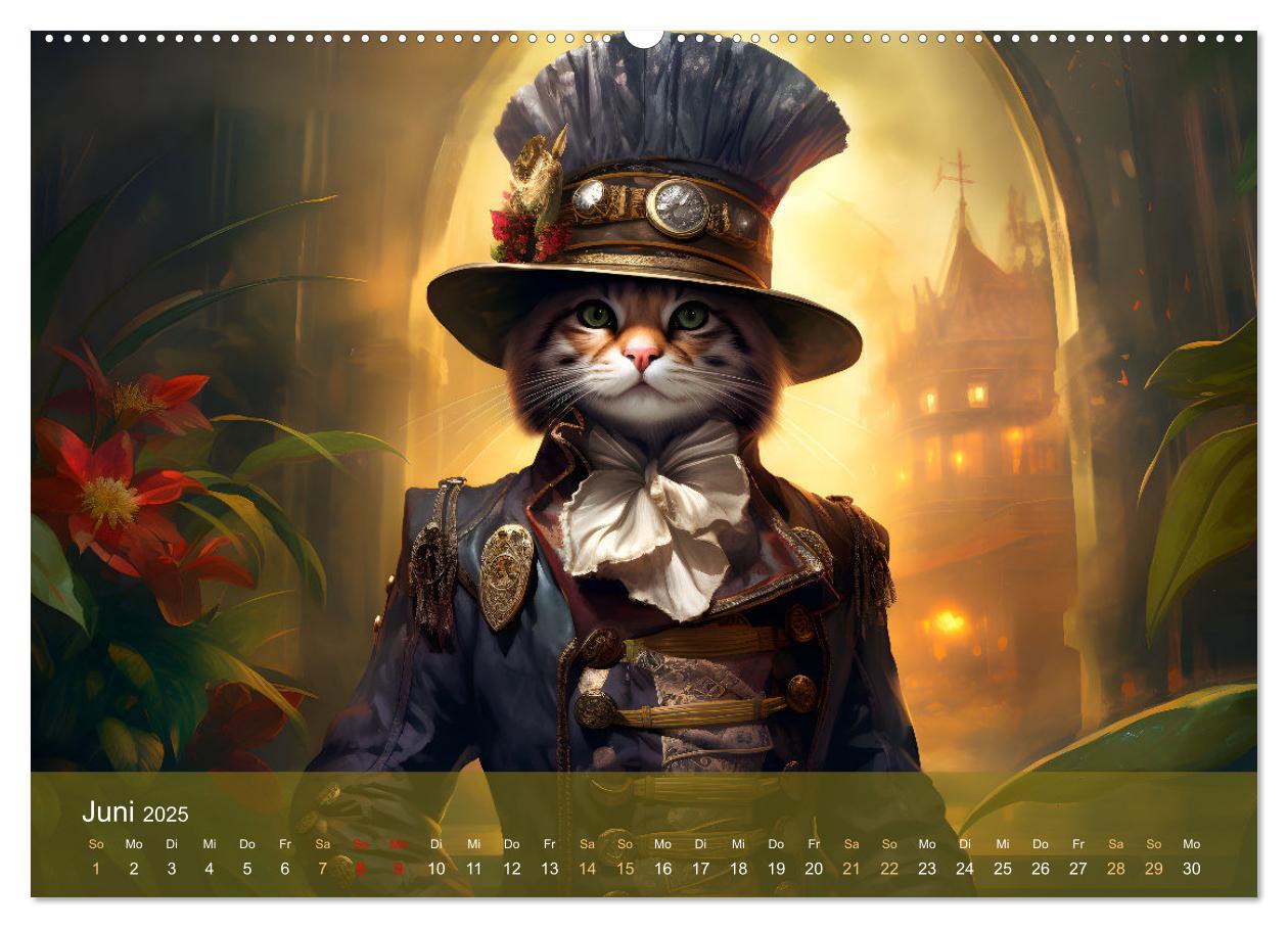 Bild: 9783383859564 | Charaktiere Katzen dieser Welt (Wandkalender 2025 DIN A2 quer),...