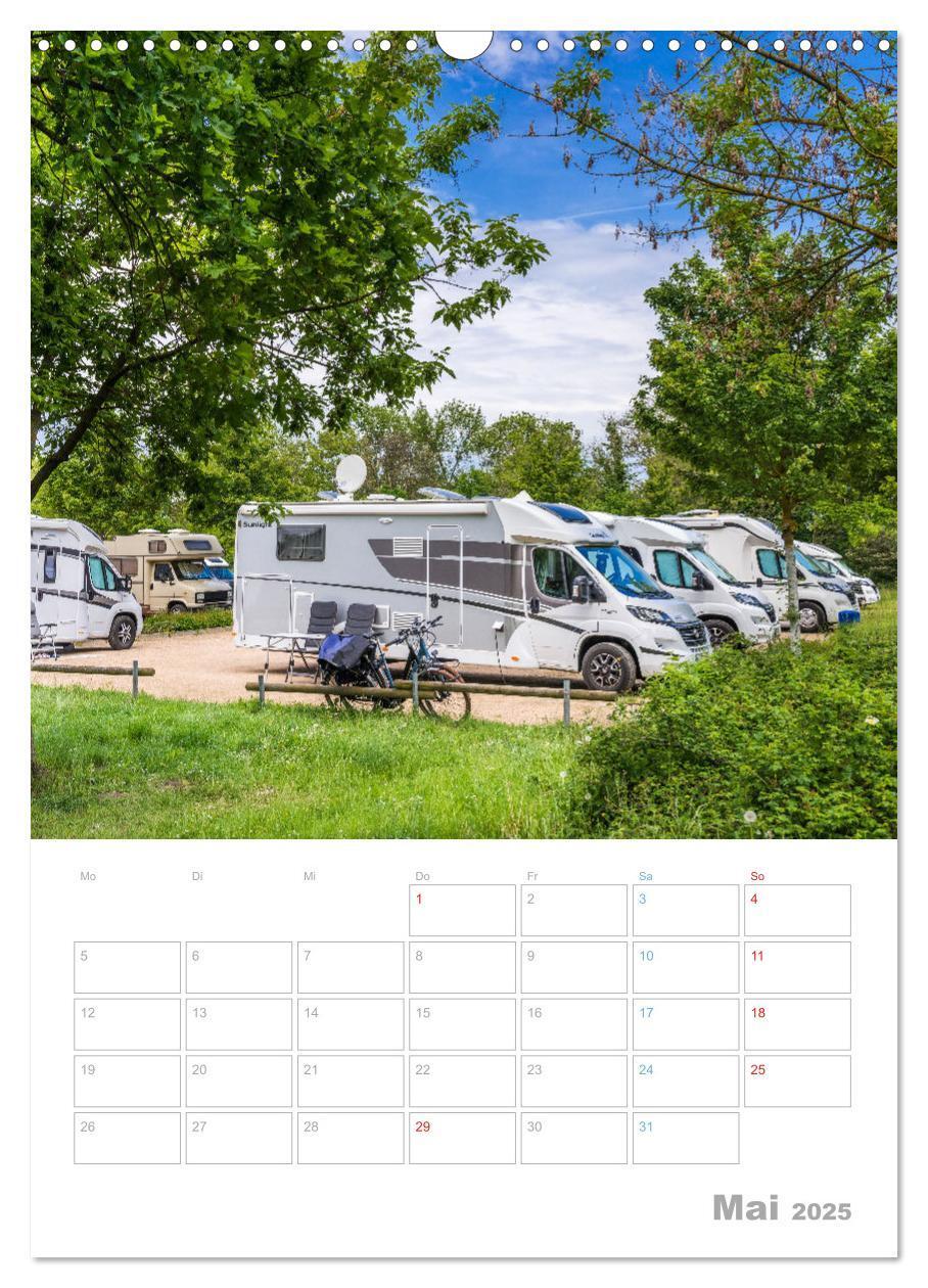 Bild: 9783435923144 | CAMPING-GLÜCK - Dein Urlaubsplaner (Wandkalender 2025 DIN A3 hoch),...