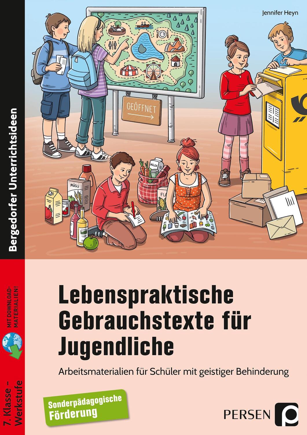 Cover: 9783403201373 | Lebenspraktische Gebrauchstexte für Jugendliche | Jennifer Heyn | 2019