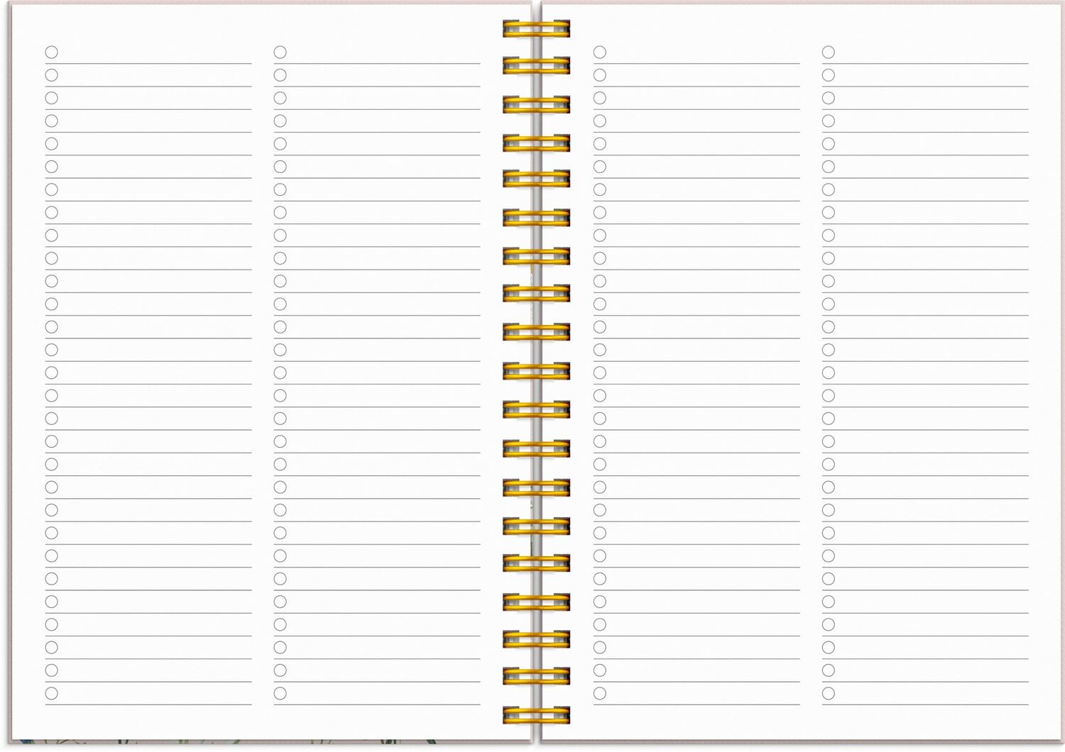 Bild: 7340188003909 | Burde Senator A6 Story Blumen Kalender 2025 | Terminplaner für 2025