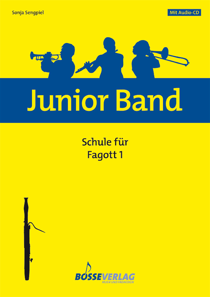 Cover: 9790201134314 | Junior Band Schule 1-Bassoon | Sonja Sengpiel | Junior Band | 2011