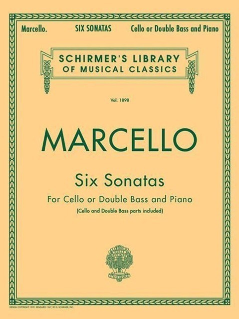 Cover: 9780793551804 | Six Sonatas: Schirmer Library of Classics Volume 1898 Score and Parts