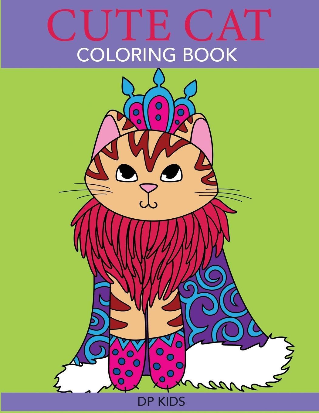 Cover: 9781947243484 | Cute Cat Coloring Book | Dp Kids | Taschenbuch | Paperback | Englisch