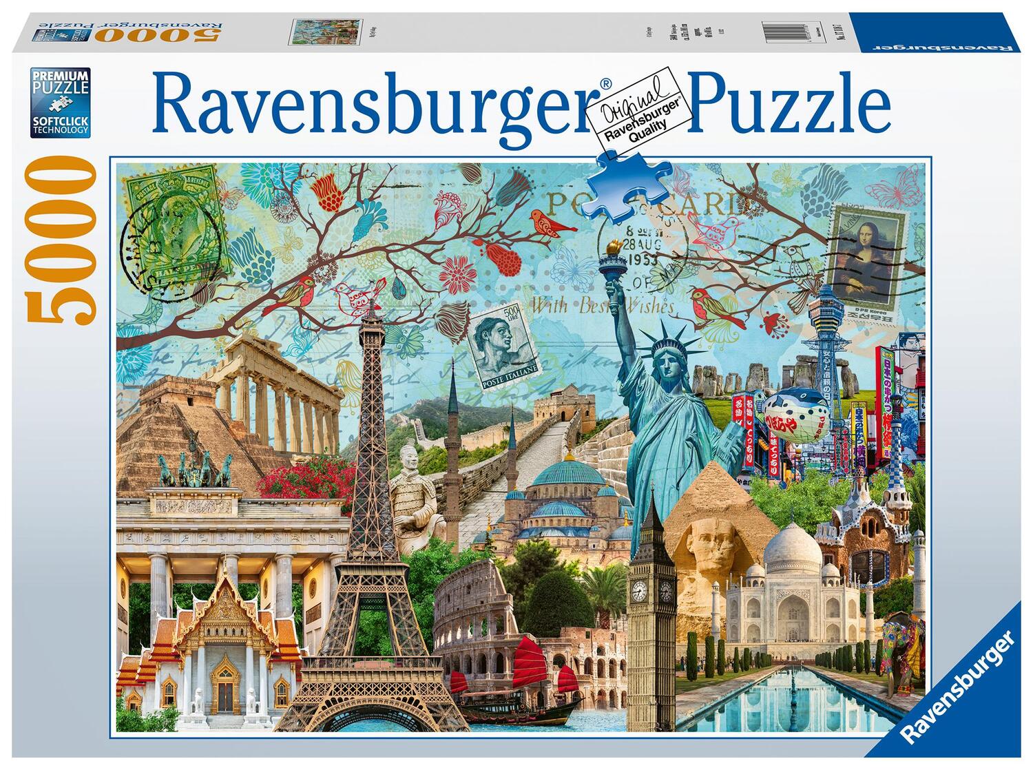 Cover: 4005556171187 | Ravensburger Puzzle 17118 Big City Collage 5000 Teile | Spiel | 2022