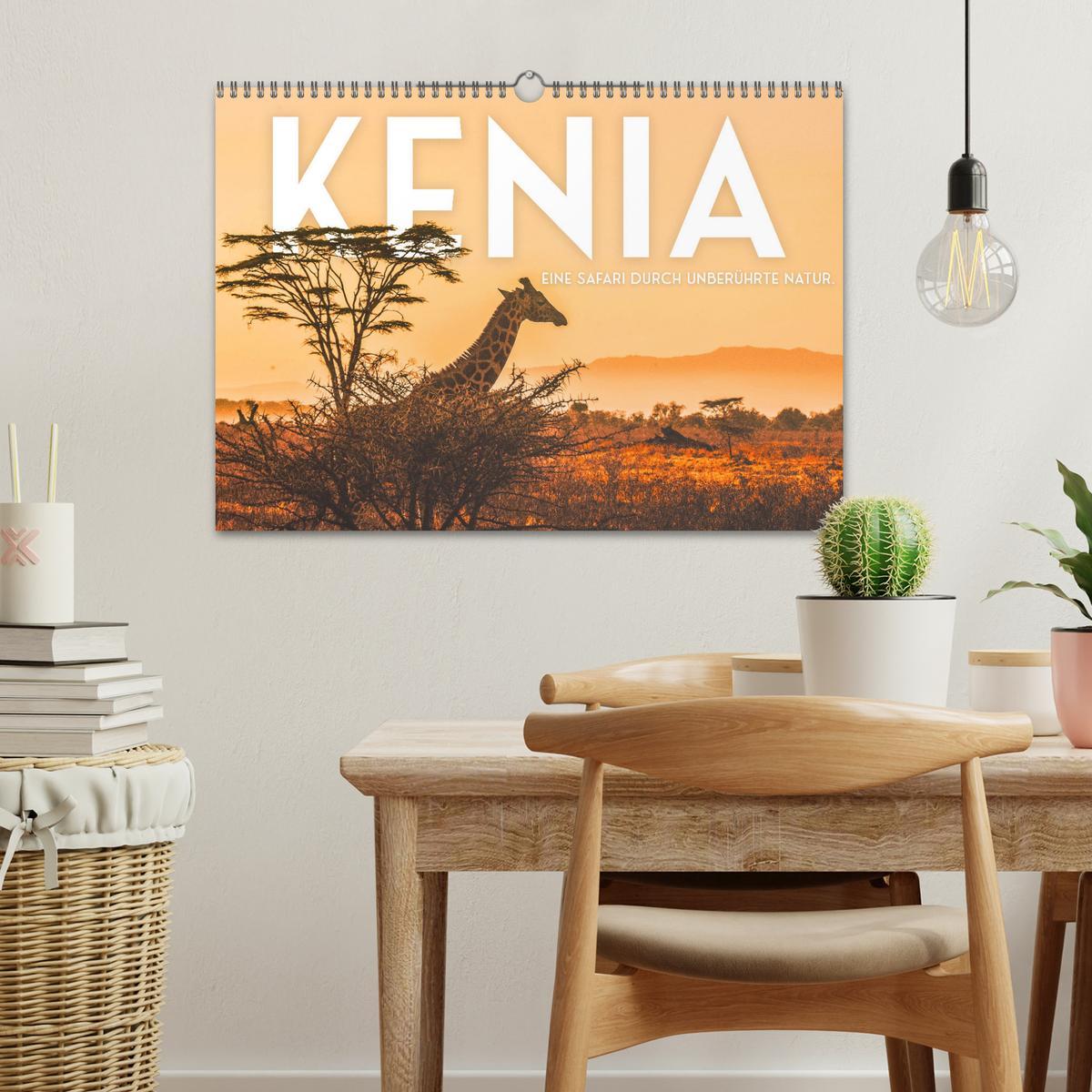 Bild: 9783435002733 | Kenia - Eine Safari durch unberührte Natur. (Wandkalender 2025 DIN...