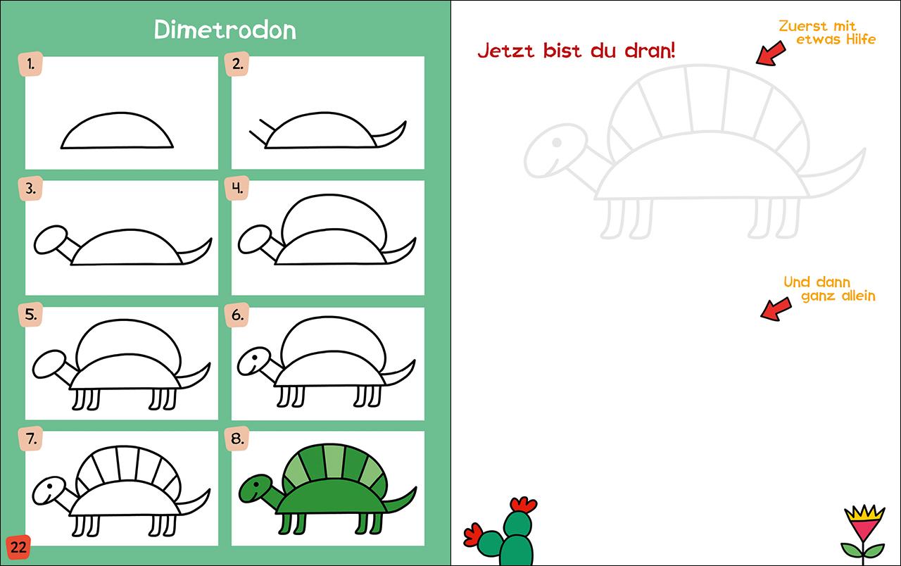 Bild: 9783743210356 | Meine erste Malschule - Dinos | Nastja Holtfreter | Taschenbuch | 2023