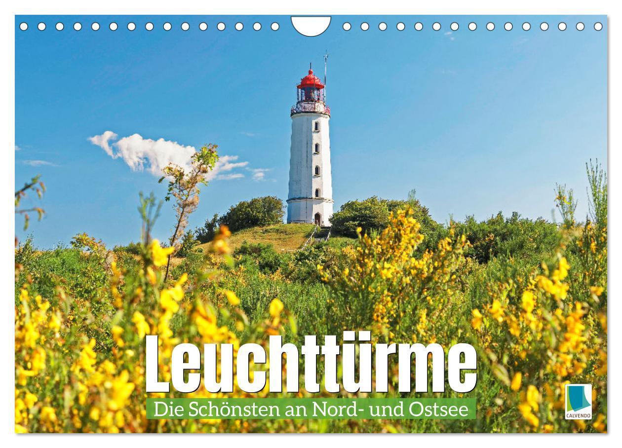 Cover: 9783383850905 | Leuchttürme: Die Schönsten an Nord- und Ostsee (Wandkalender 2025...