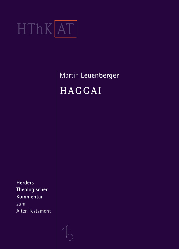 Cover: 9783451268526 | Haggai | Martin Leuenberger | Buch | Gebunden mit Schutzumschlag