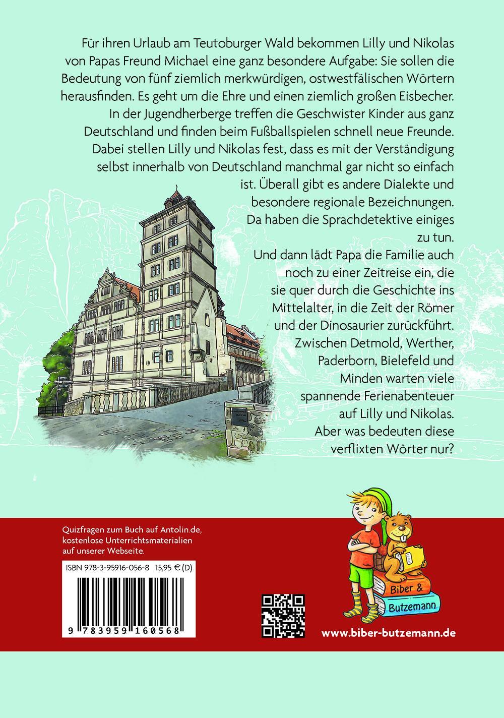 Rückseite: 9783959160568 | Abenteuer am Teutoburger Wald | Miriam Schaps | Buch | Deutsch | 2020
