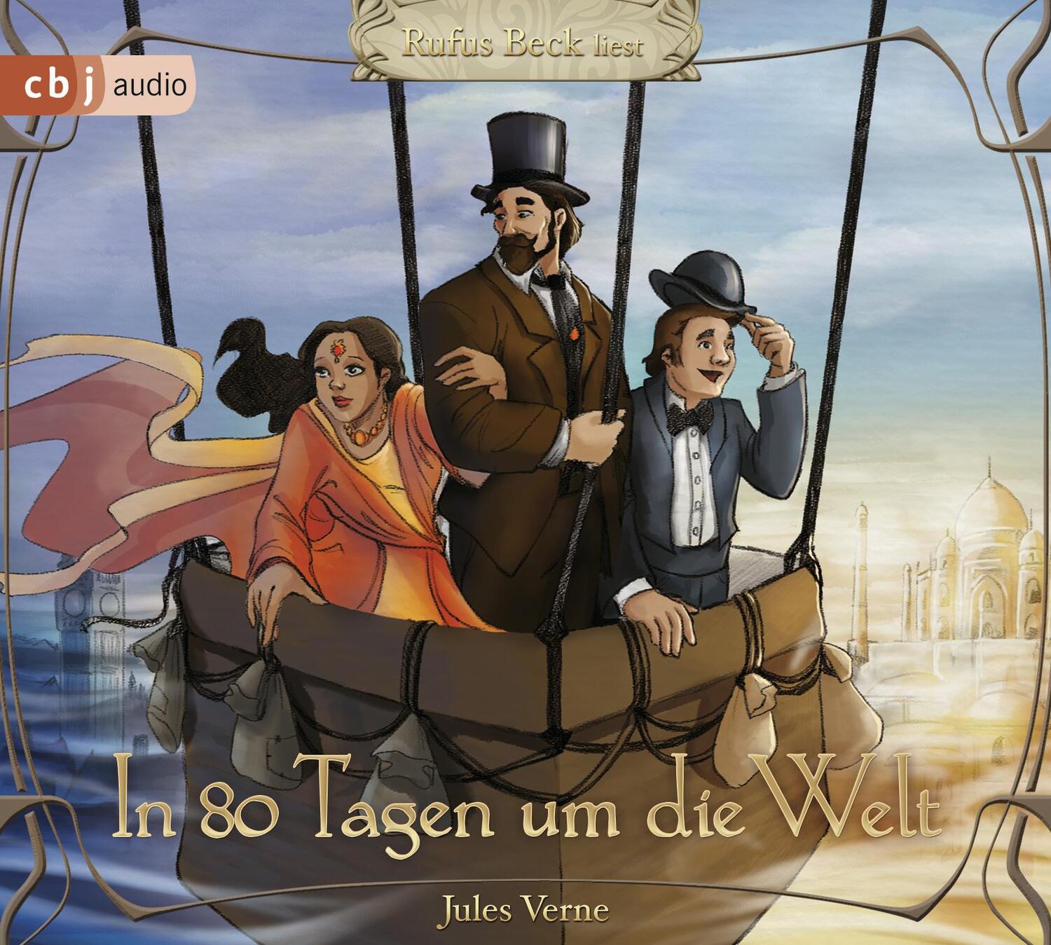 Cover: 9783837127652 | In 80 Tagen um die Welt | Jules Verne | Audio-CD | 3 Audio-CDs | 2014